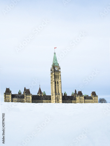 Parliament Hill - Canadian Parliament , Ottawa ON Canada