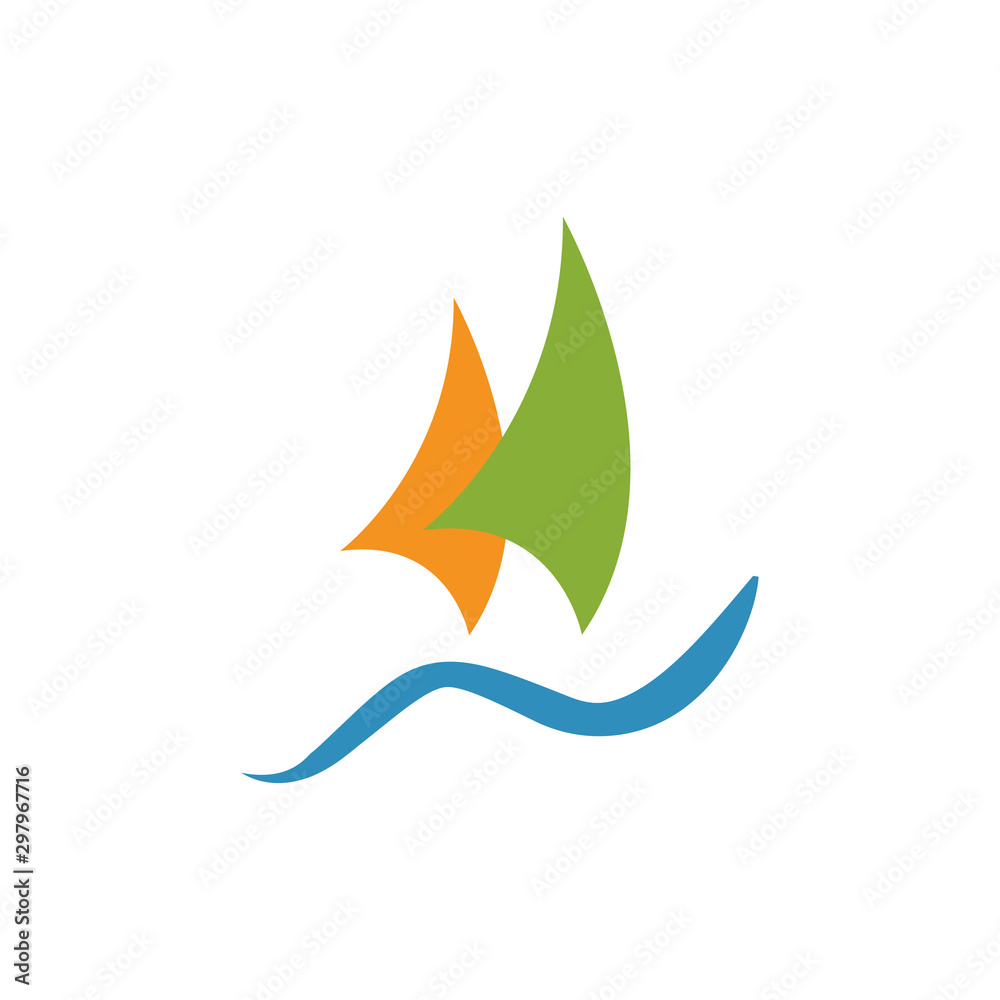 simple ship boat yacht sailing logo design vector illustrations simple ship boat yacht sailing logo design vector illustrations