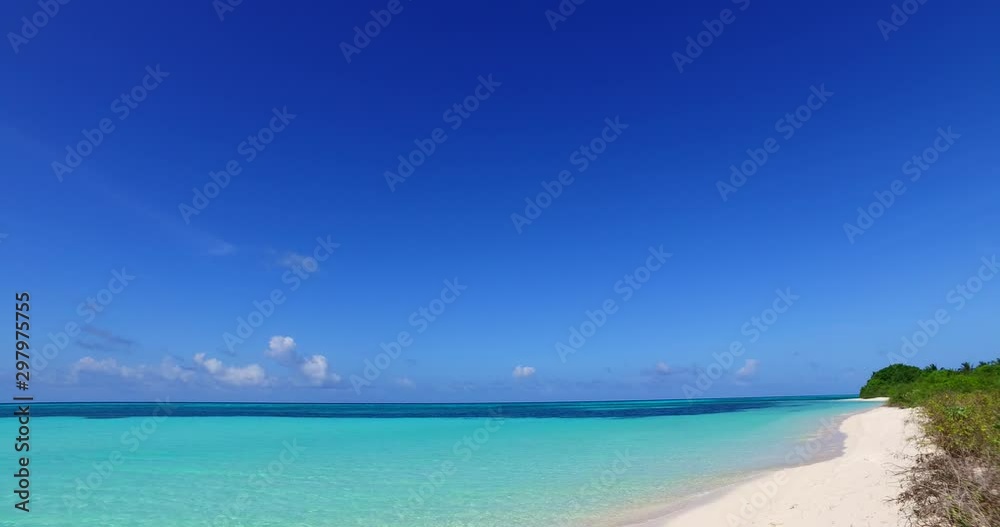 Tropical Coastline view in the Caribbean Tropical Coastline view in the Caribbean