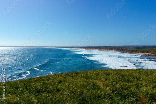 view from the pinnacles lookout, philip island, victoria, australia