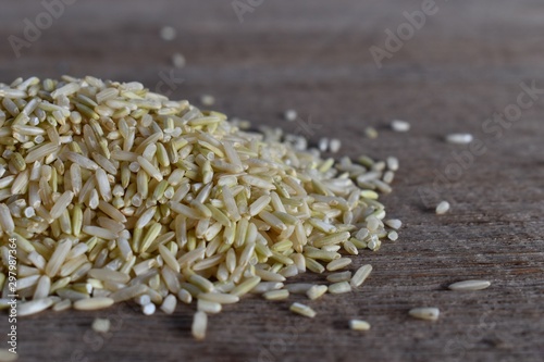 Organic rice, texture for background