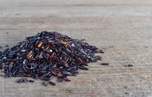 Organic rice, texture for background