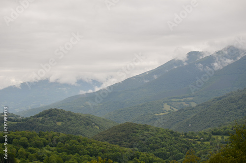 Paysage des pyrénées en Ariège