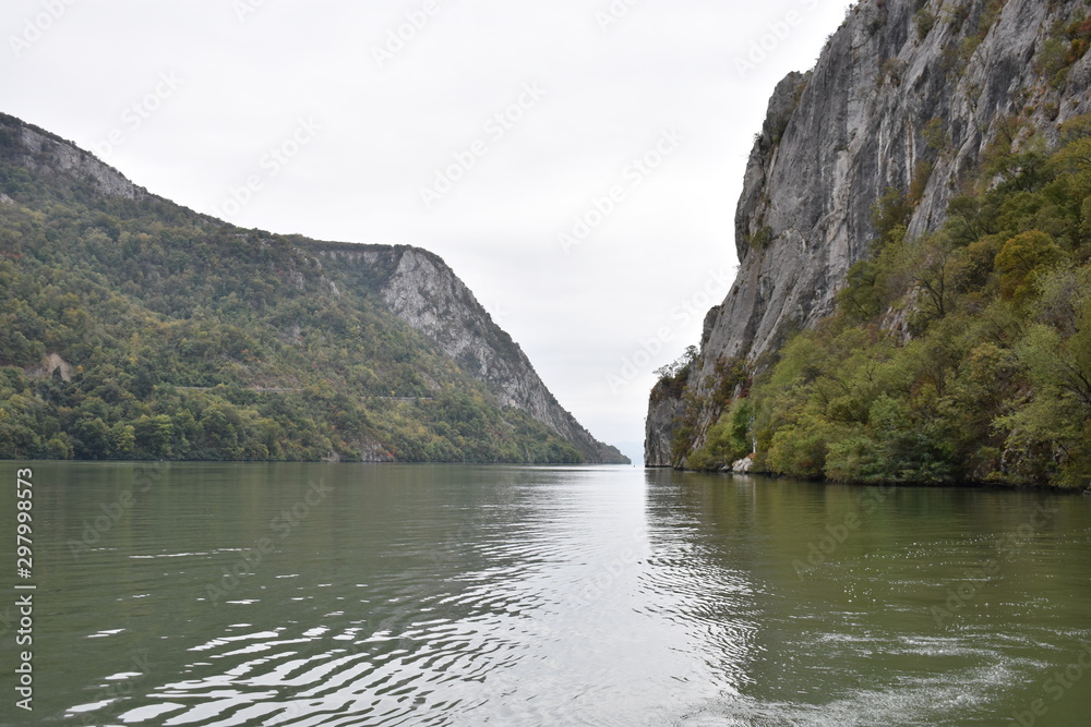 Danube Boilers Gorge images from boat 