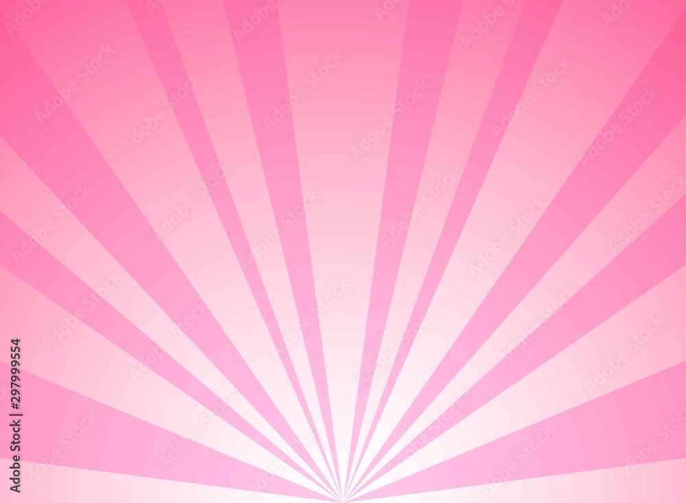 Sunlight Background Pink Color Burst Background With Yellow Highlight