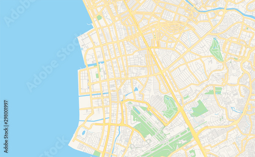 Printable street map of Pasay, Philippines