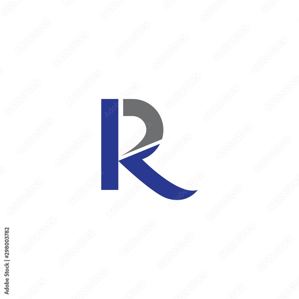 R letter logo template vector icon R letter logo template vector icon