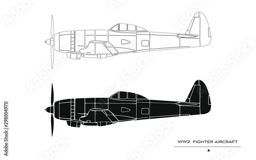 WW2 Fighter Aircraft.