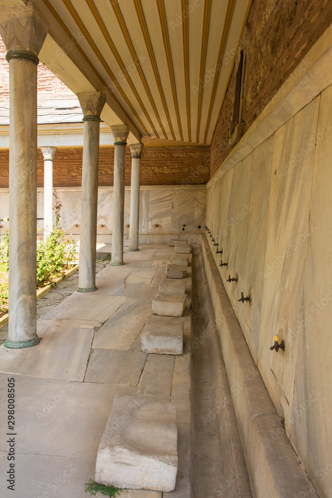 An eighteenth century sebil - a free water fountain for the public - in the Sultanahmet district of Istanbul An eighteenth century sebil - a free water fountain for the public - in the Sultanahmet district of Istanbul