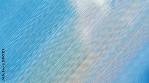 diagonal speed lines background or backdrop with sky blue, corn flower blue and steel blue colors. good as wallpaper