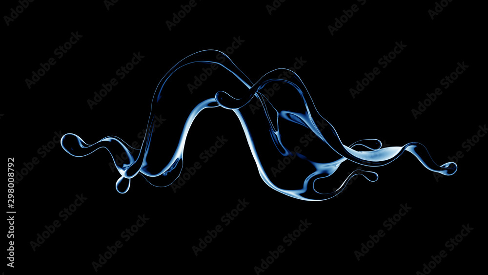 Splash fluid. 3d illustration, 3d rendering. Splash fluid. 3d illustration, 3d rendering.