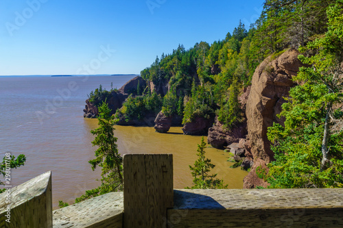 Hopewell Rocks at high tide