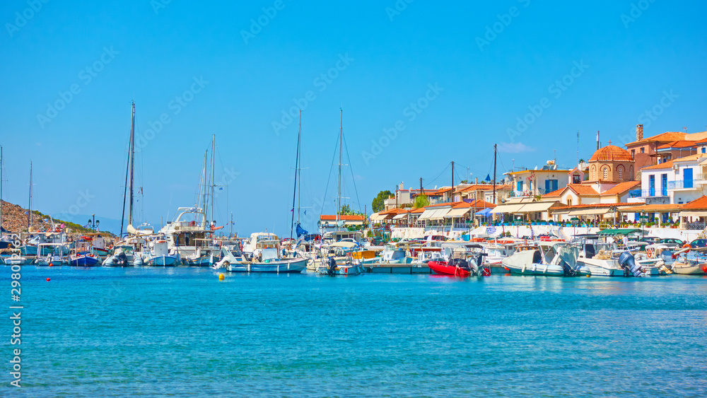 Greek fishing village