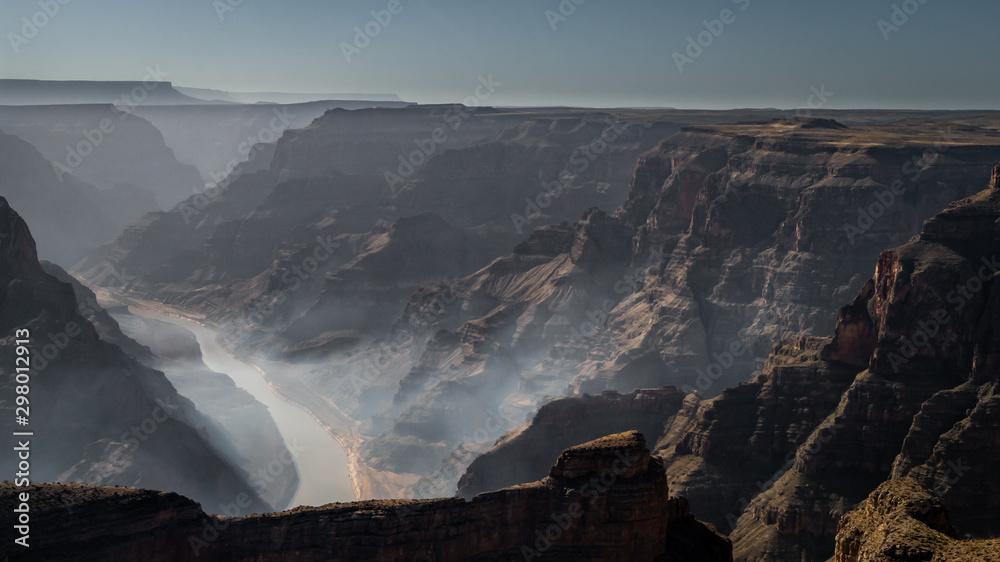 Aerial entrance to the Grand Canyon