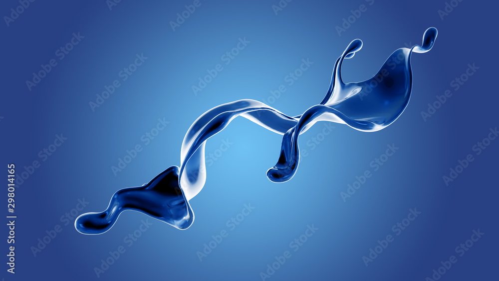 Splash fluid. 3d illustration, 3d rendering. Splash fluid. 3d illustration, 3d rendering.