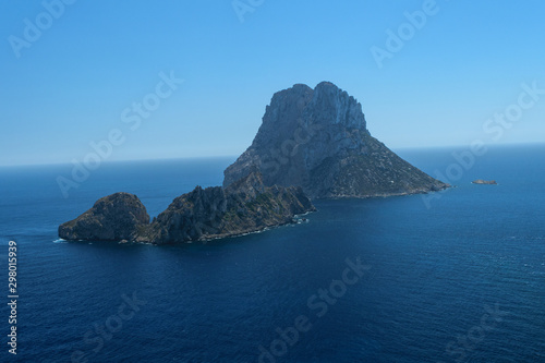 Es Vedra rock as seen from the Mirador, Ibiza © Ingo