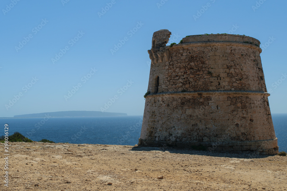 Old defense tower: Torre de sa Punta prima, Formentera