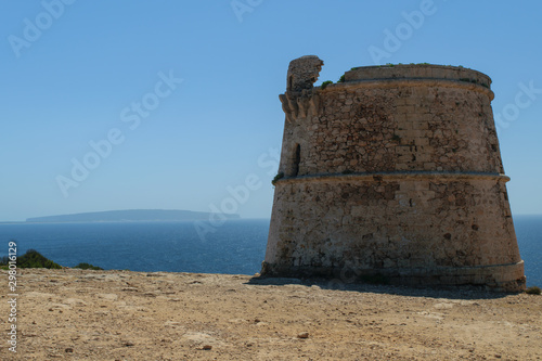 Old defense tower: Torre de sa Punta prima, Formentera