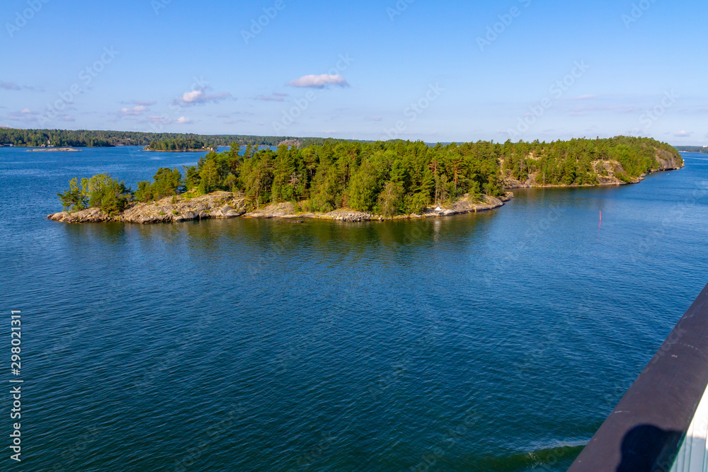 Islands of Stockholm archipelago, Sweden 