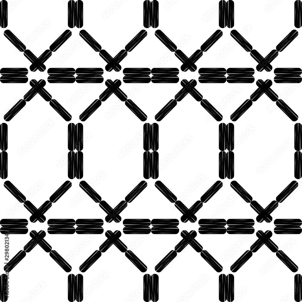 Ethnic boho seamless pattern. Lace. Embroidery on fabric. Patchwork texture. Weaving. Traditional ornament. Tribal pattern. Folk motif. Vector illustration for web design or print. Ethnic boho seamless pattern. Lace. Embroidery on fabric. Patchwork texture. Weaving. Traditional ornament. Tribal pattern. Folk motif. Vector illustration for web design or print.