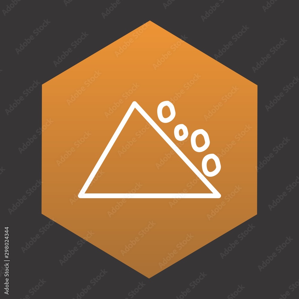 Falling Rocks Icon For Your Design,websites and projects. Falling Rocks Icon For Your Design,websites and projects.