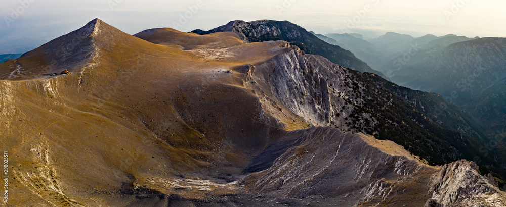 Foto Surise in mount olympus