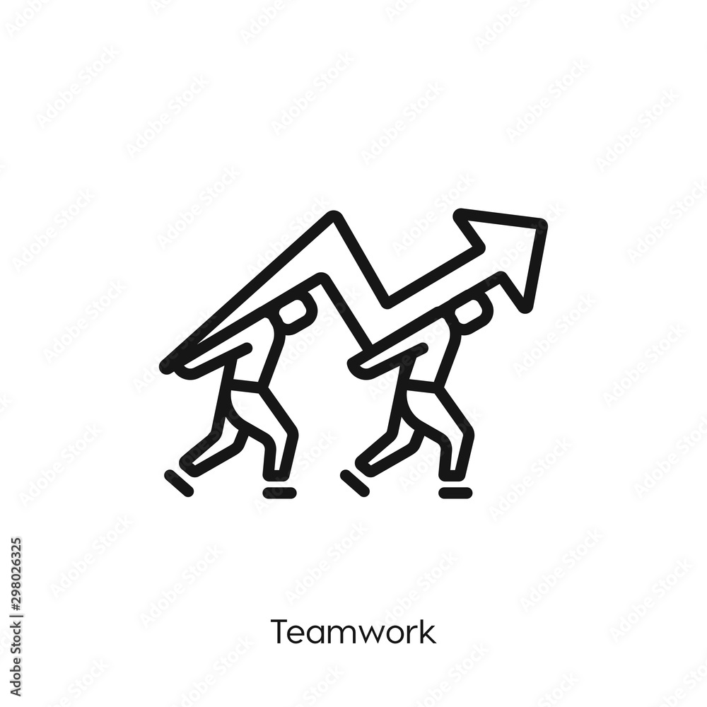 teamwork icon vector teamwork icon vector