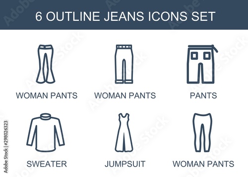 6 jeans icons