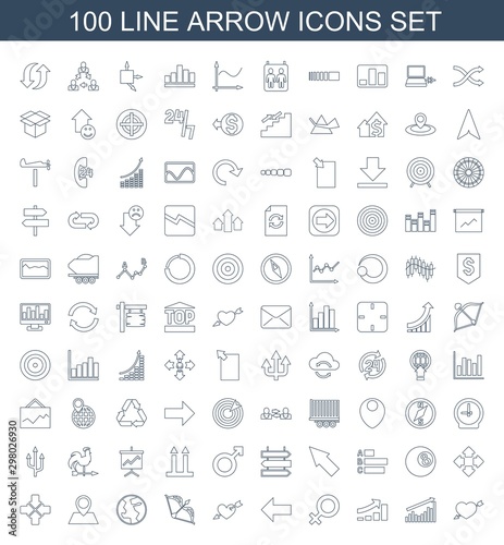 arrow icons