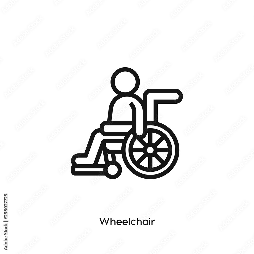 wheelchair icon vector. Handicapped symbol vector. disabled symbol icon. wheelchair icon vector. Handicapped symbol vector. disabled symbol icon.