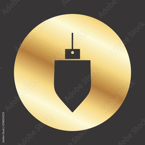 Plumb bob Icon For Your Design,websites and projects.