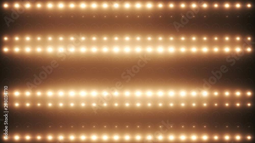 Flashing Lights Wall VJ Stage Loop