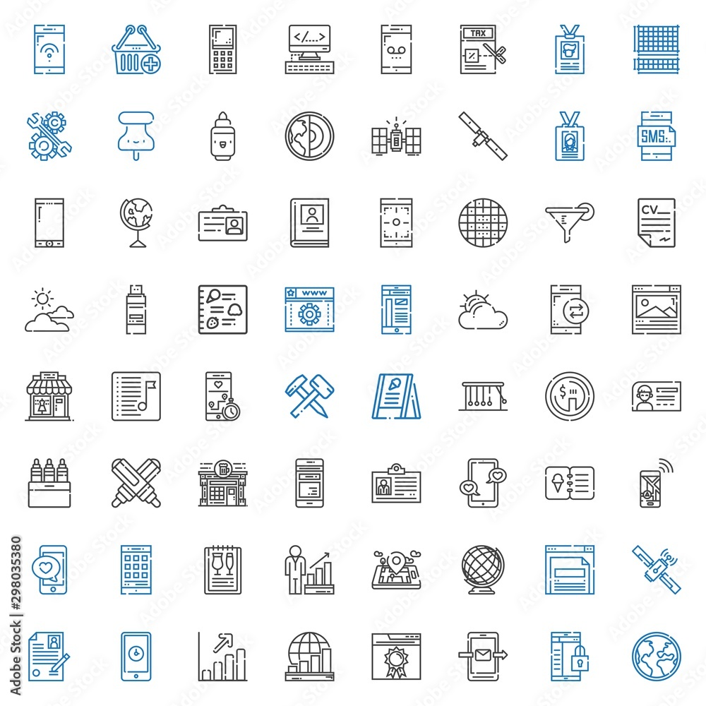 application icons set application icons set