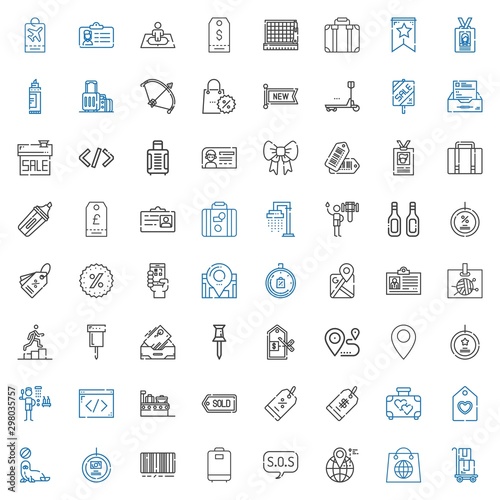 tag icons set