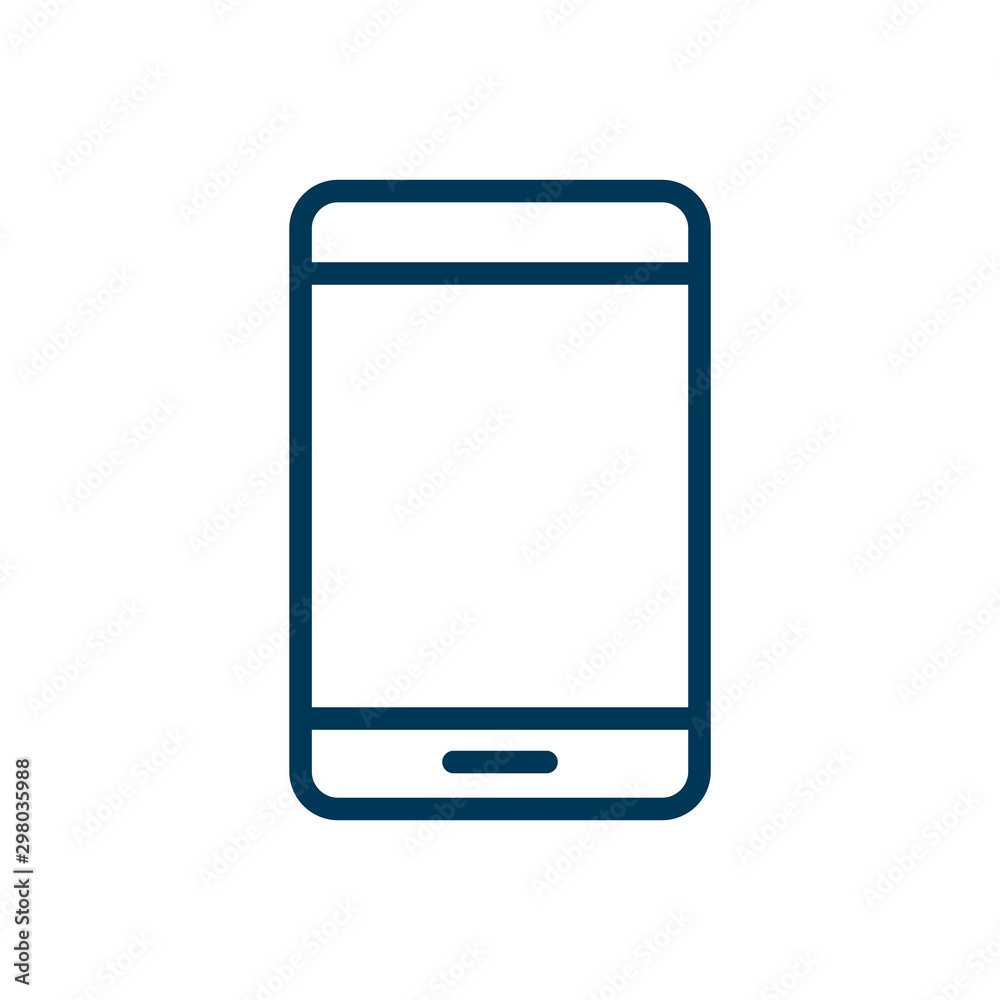 Smartphone icon vector desin template Smartphone icon vector desin template