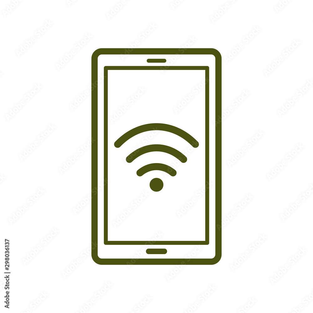 Smartphone icon vector desin template Smartphone icon vector desin template