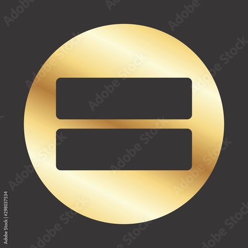 Is Equal to Icon For Your Design,websites and projects.