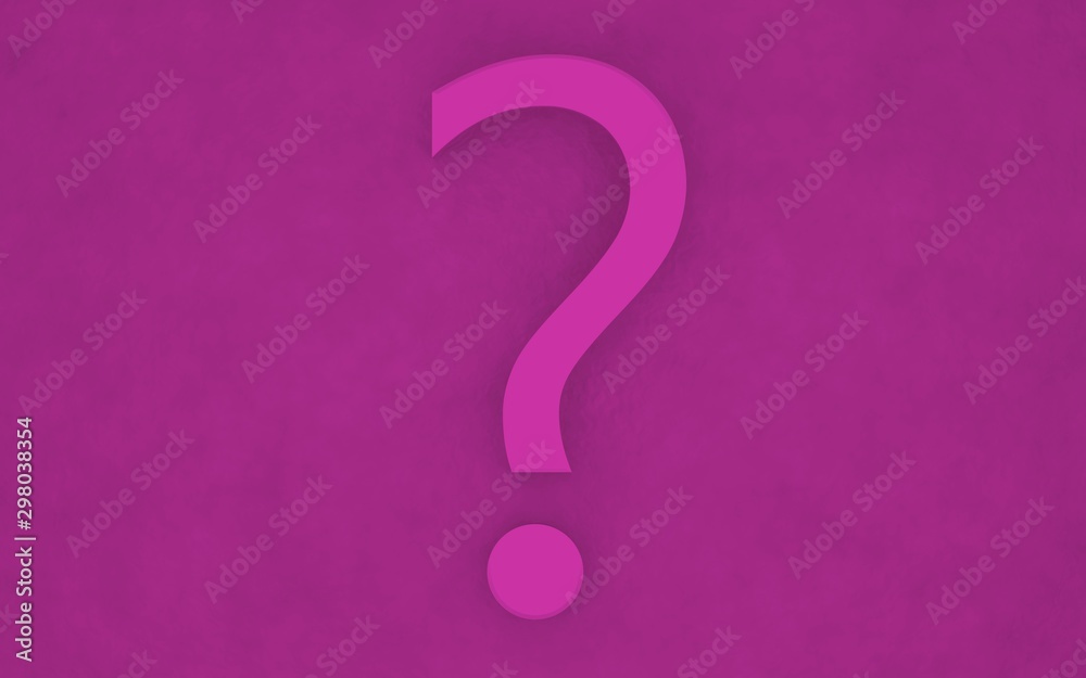 pink question mark interrogation point sign pink question mark interrogation point sign