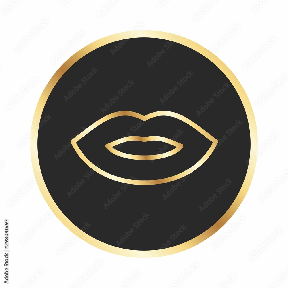 Lips Icon For Your Design,websites and projects. Lips Icon For Your Design,websites and projects.