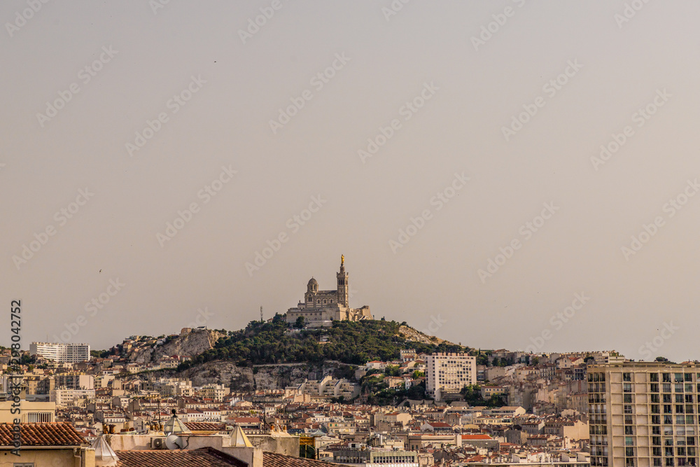 Notre Dame de garde in Marseille France