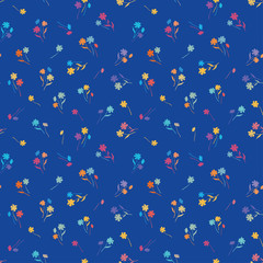 Fototapete Kleine Blumenmuster Verspielte Ditsy Blütchen für Frühling  © TALVA