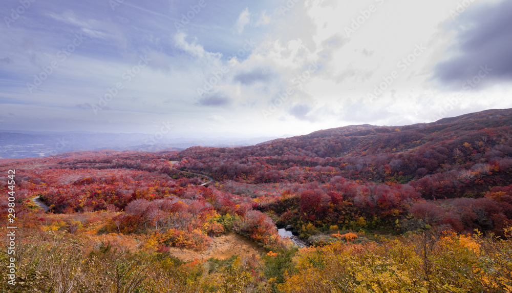 鳥海山　紅葉