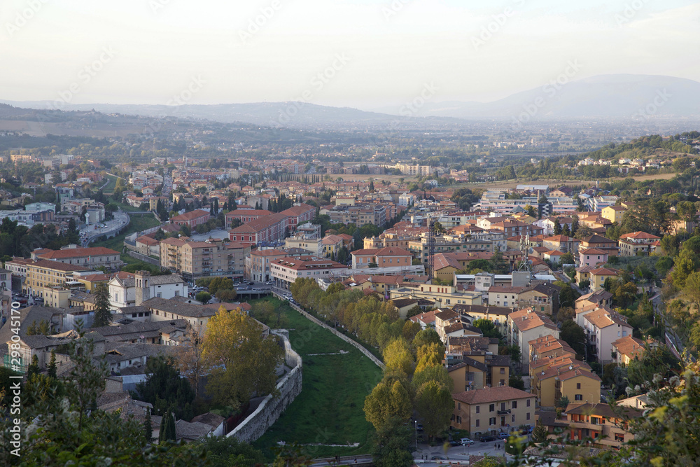Spoleto, borgo umbro in Italia, Europa