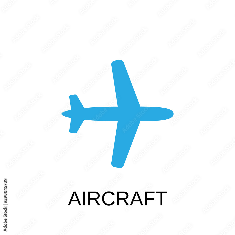 Obraz premium Aircraft icon. Aircraft symbol design. Stock - Vector illustration can be used for web.