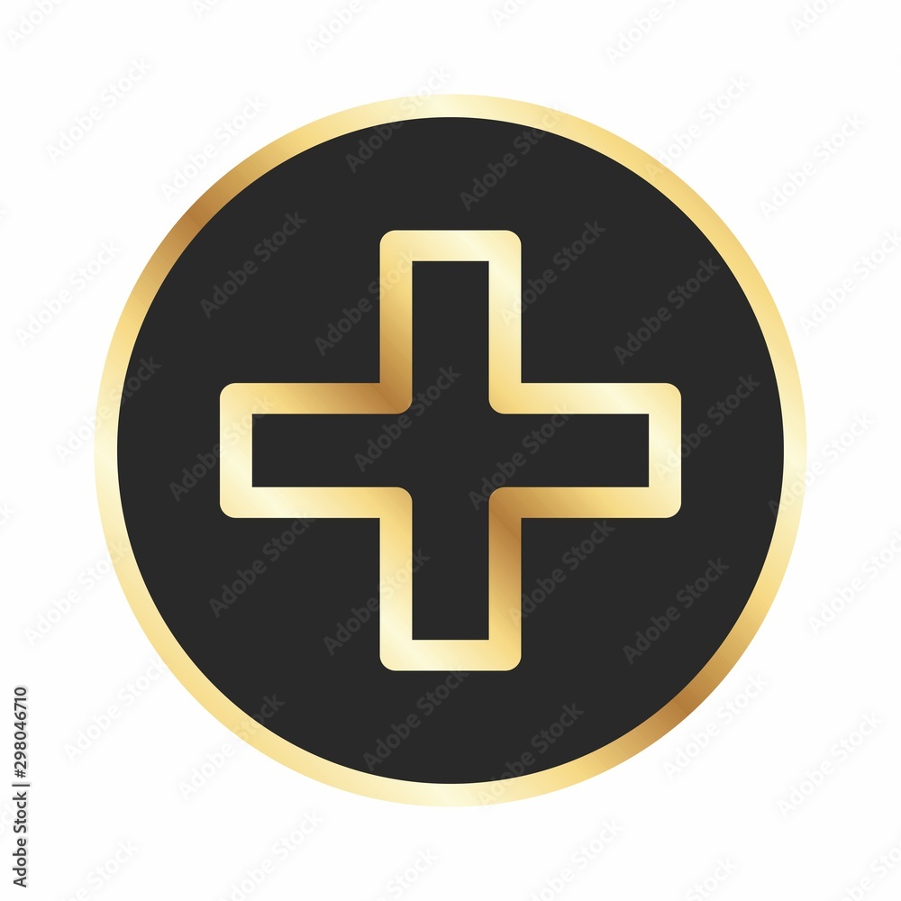 Obraz premium Plus Icon For Your Design,websites and projects.