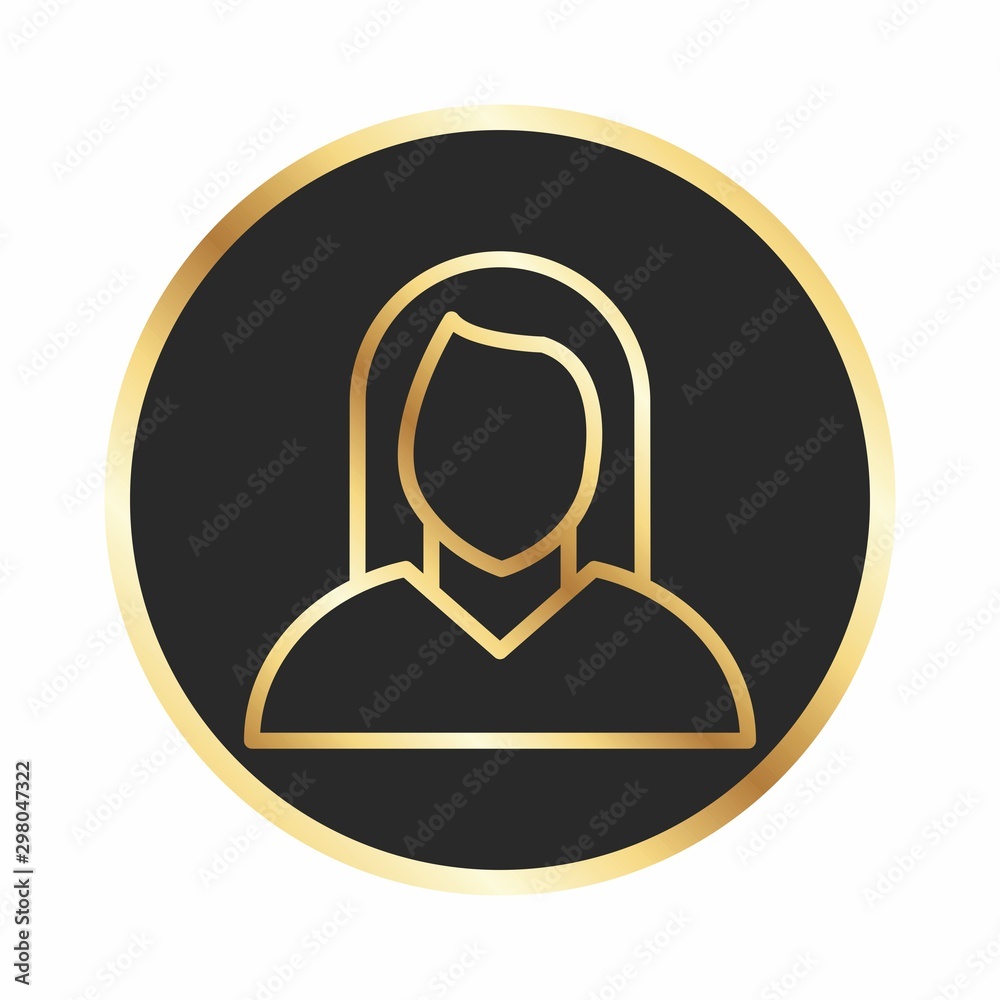 Woman Icon For Your Design,websites and projects.
