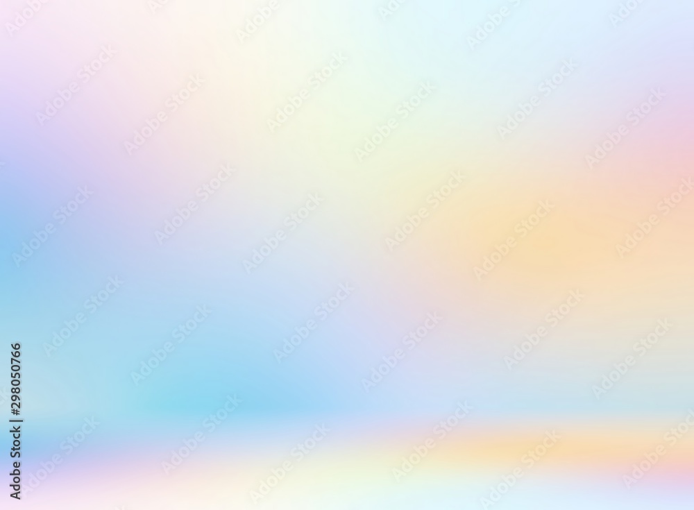 Wonderful studio 3d background. Light painting defocus wall and floor. Blue yellow pink room blurred illustration. Fantastic abstract interior. Wonderful studio 3d background. Light painting defocus wall and floor. Blue yellow pink room blurred illustration. Fantastic abstract interior.