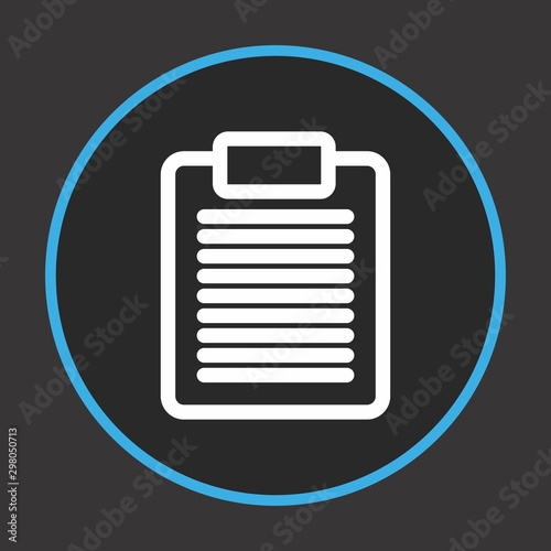 Clip Board Icon For Your Design,websites and projects.