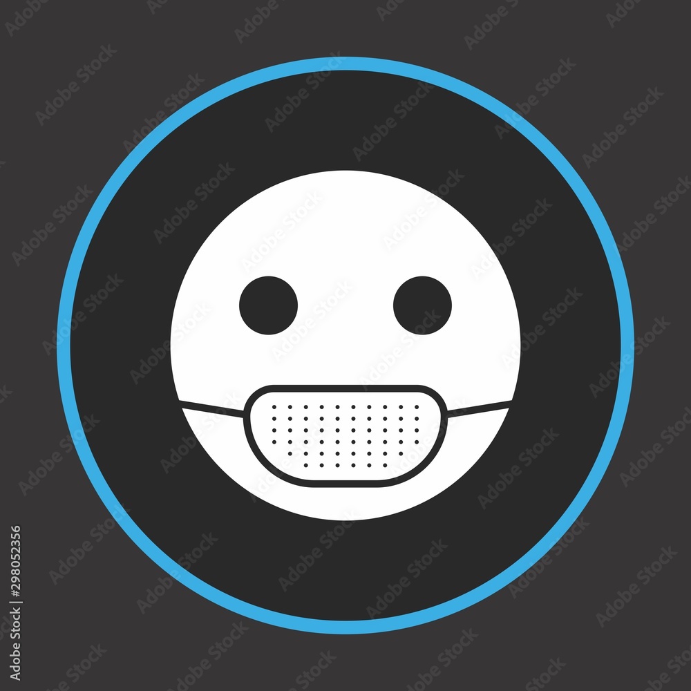 Medical Mask Emoji Icon For Your Design,websites and projects. Medical Mask Emoji Icon For Your Design,websites and projects.
