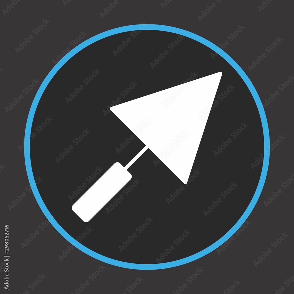 Trowel Icon For Your Design,websites and projects. Trowel Icon For Your Design,websites and projects.